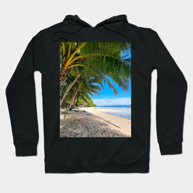 Panaraga Beach, Barobo, Surigao del Sur, Mindanao, Philippines Hoodie by Upbeat Traveler